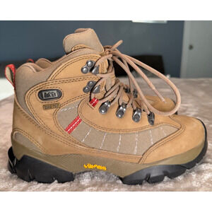 REI Monarch III GTX Waterproof Hiking Boots Vibram Gore-Tex Womens Size 7
